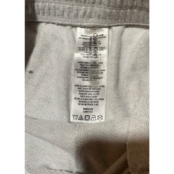 Women’s Calvin Klein Lounge Sweat Shorts Grey Size XS - Picture 2 of 7